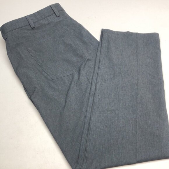 LIKE NEW PREMIUM GREG NORMAN GRAY SPORTS SLACKS 40x32 - Picture 3 of 12